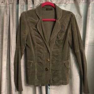 Cozy corduroy blazer